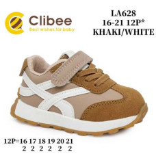 Кроссовки Clibee MC-LA628 khaki-white