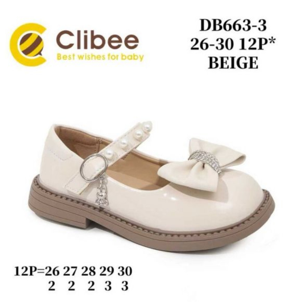 Туфли Clibee BC-DB663-3 beige