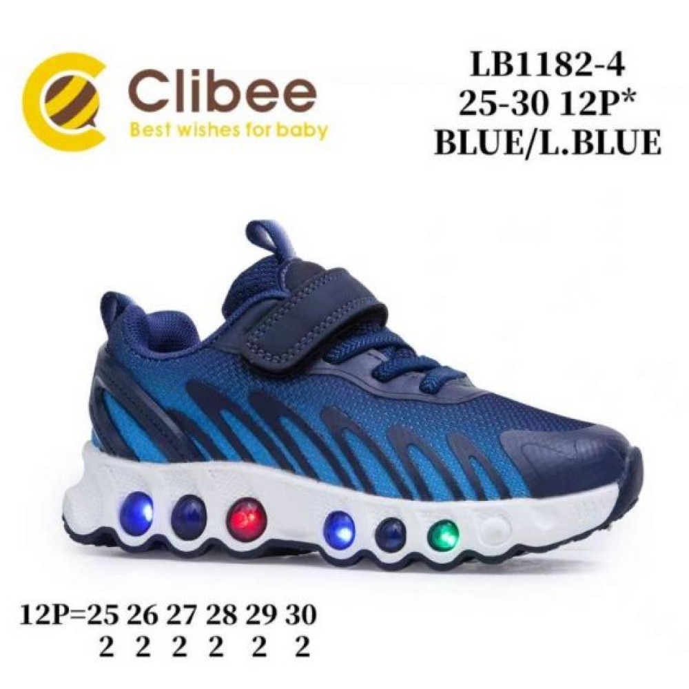 Кроссовки Clibee LD-LB1182-4 blue-l.blue