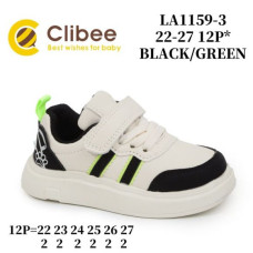 Кроссовки Clibee LM-LA1159-3 black-green