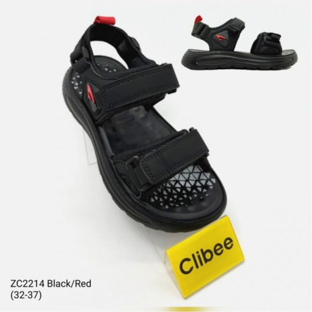 Босоножки Clibee Ap-ZC2214 Black-Red