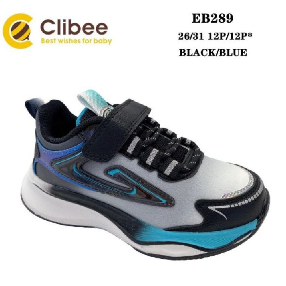 Кроссовки Clibee Apa-EB289 black-blue