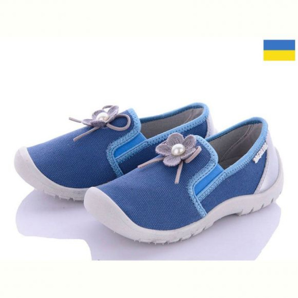 Мокасины Dago K101 св.синий