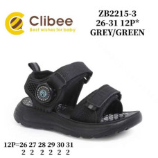 Босоножки Clibee Ap-ZB2215-1 Black-Grey Босоножки Clibee Ap-ZB2215-1 Black-Grey