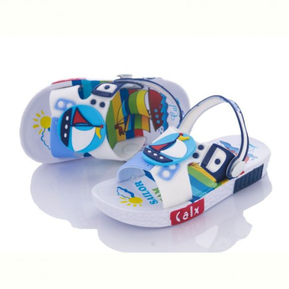 Босоножки Angel 11401 blue-red