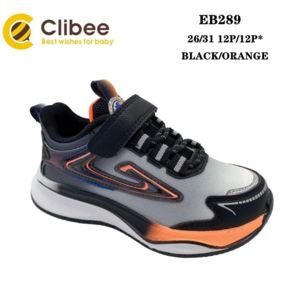 Кроссовки Clibee Apa-EB289 black-orange