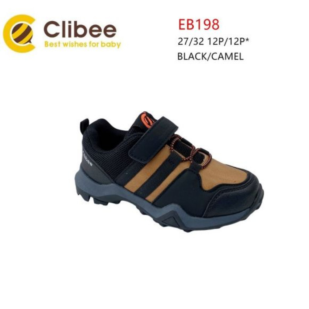 Кроссовки Clibee Apa-EB198 black-camel