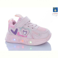 Кроссовки Clibee LA1163-2 pink LED