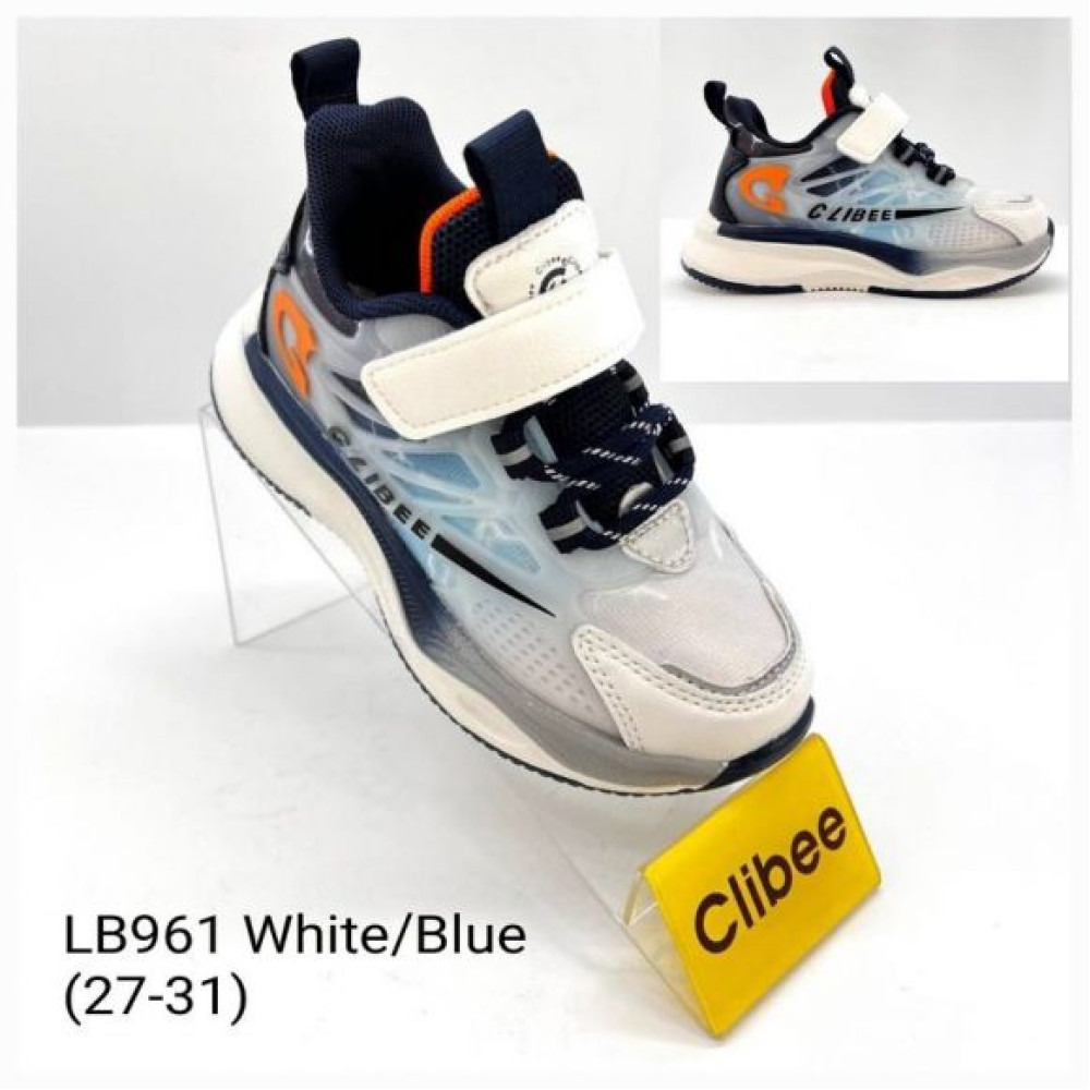 Кроссовки Clibee Apa-LB961 white-blue