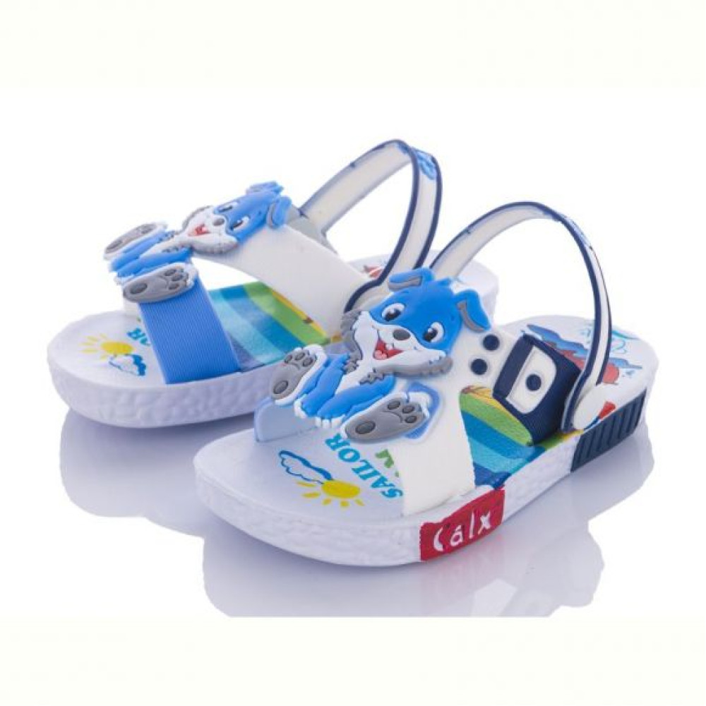 Босоножки Angel 11402 blue-red