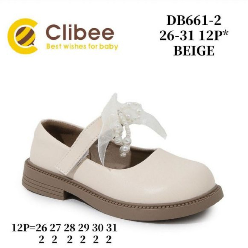 Туфли Clibee L-DB661-2 beige