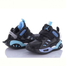 Кроссовки Леопард G12-2 black-l.blue