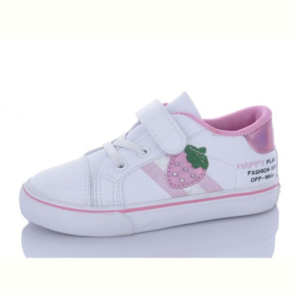 Кеды Comfort-baby 80230 біл-рожевий (25-30)