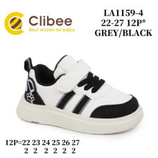 Кроссовки Clibee LD-LA1159-4 grey-black