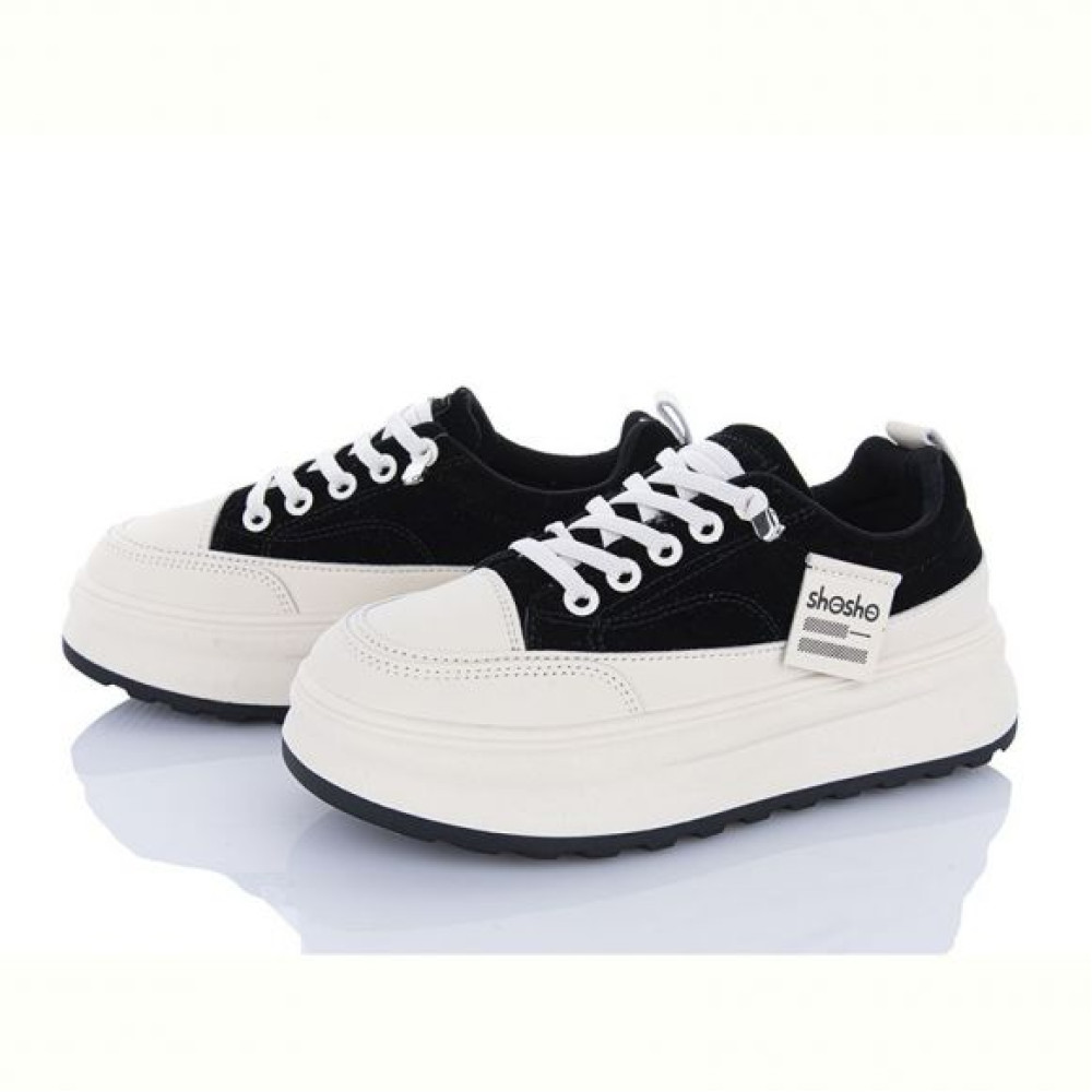 Кроссовки Shosho F2813 black