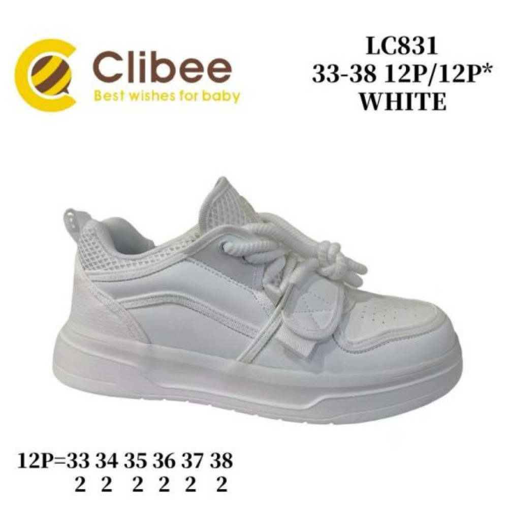 Кеды Clibee Apa-LC831 white
