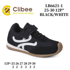 Кроссовки Clibee BC-LB6621-1 black-white