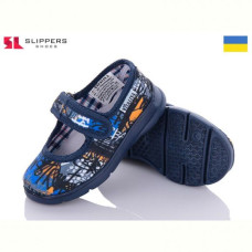 Тапочки Vitaliya Садок street т.синій