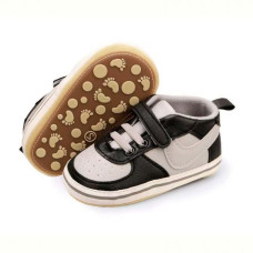 Пинетки Comfort-baby 2588-2 чор-білий (11-13