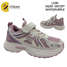 Кроссовки Clibee AL-LC90 white-purple