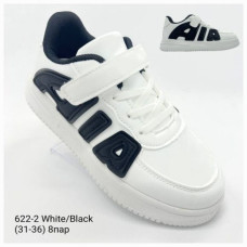 Кроссовки Clibee2 Apa-622-2 white-black