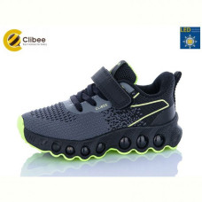 Кроссовки Clibee EB733-3 grey-green LED