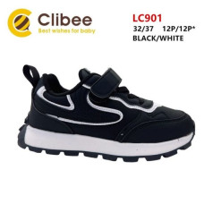 Кроссовки Clibee Apa-LC901 black-white