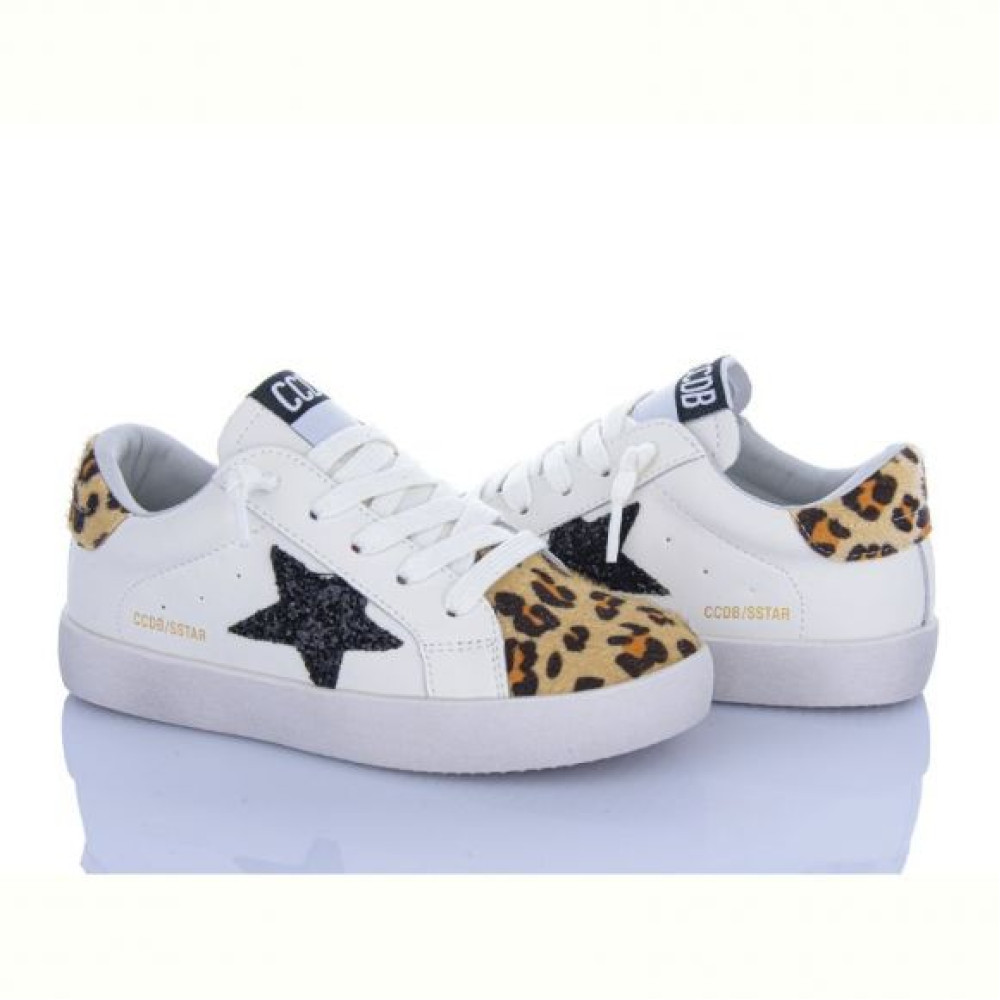 Кеды Apawwa A28711 white-leo