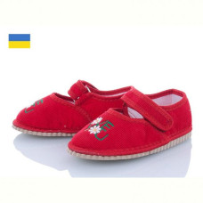 Туфли Slipers Смайл красная девочка