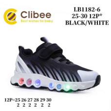 Кроссовки Clibee LD-LB1182-6 black-white