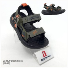 Босоножки Apawwa ApB-Z2430P green-black Босоножки Apawwa ApB-Z2430P green-black