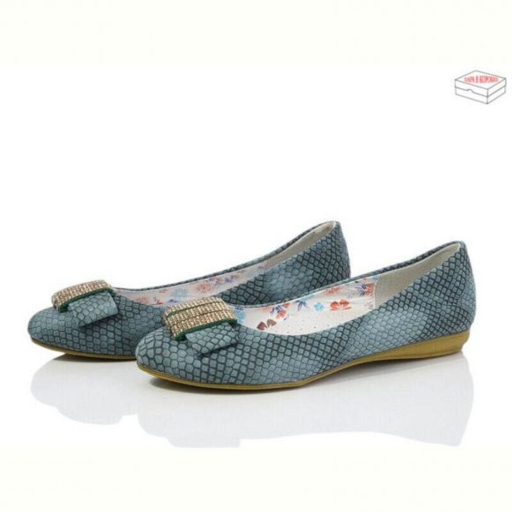 Балетки Demur 3861 green