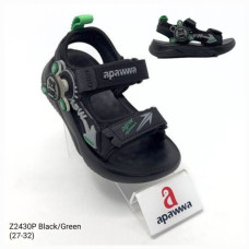 Босоножки Apawwa ApB-Z2430P black-green Босоножки Apawwa ApB-Z2430P black-green