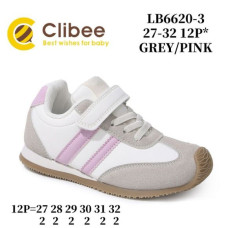 Кроссовки Clibee MC-LB6620-3 grey-pink