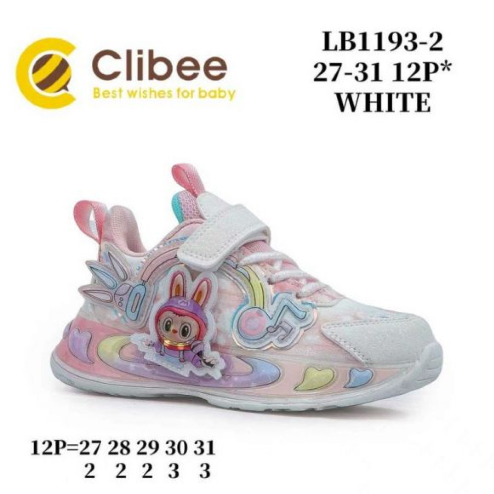 Кроссовки Clibee ApC-LB1193-2 white