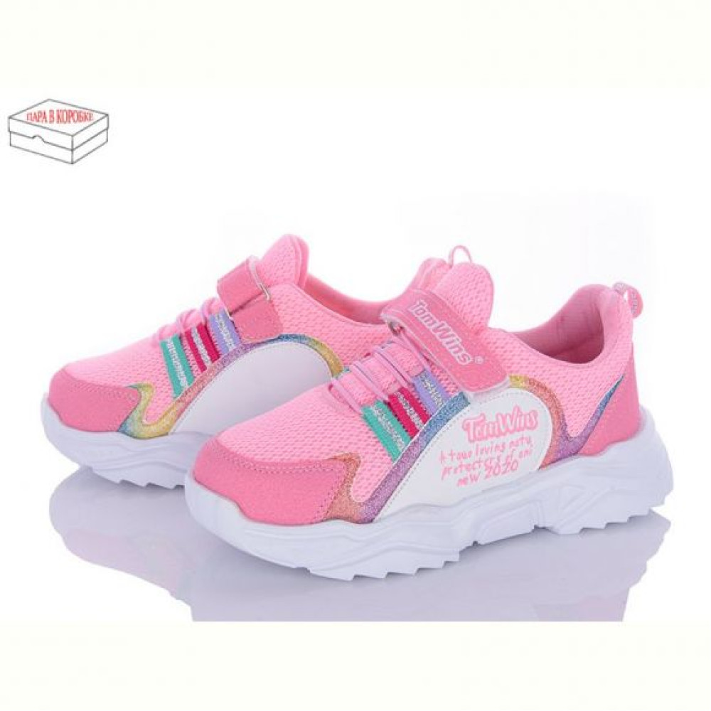 Кроссовки Tom Winds S01(06) pembe-beyaz