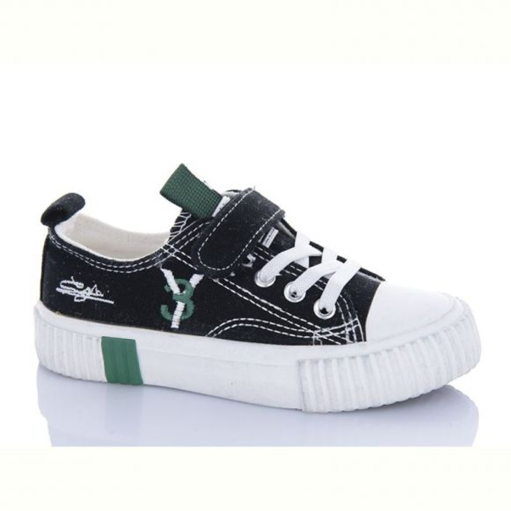 Кеды Comfort-baby 702-1 чорний (25-30)