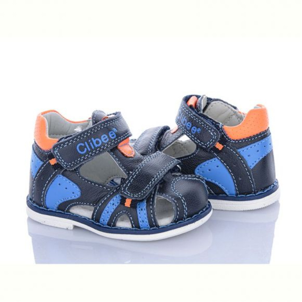 Босоножки Clibee F221 d.blue-orange