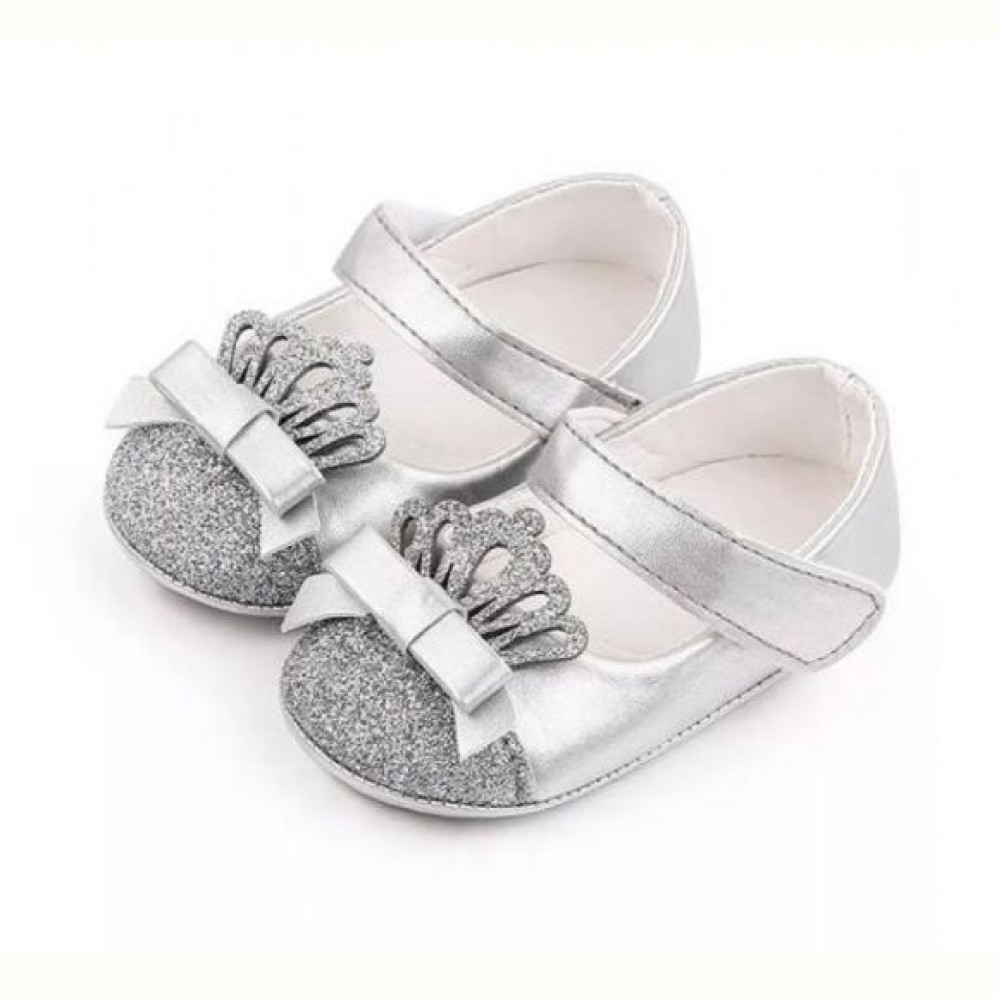 Пинетки Comfort-baby 2553 срібний (11-13)