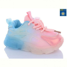 Кроссовки Comfort-baby 1580 рожевий (21-25) LED