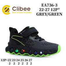 Кроссовки Clibee LBM-EA736-3 grey-green