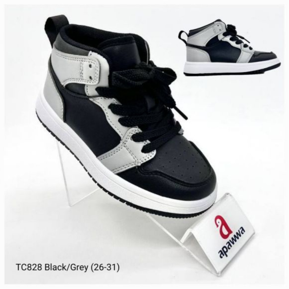 Кроссовки Apawwa Apa-TC828 black-grey