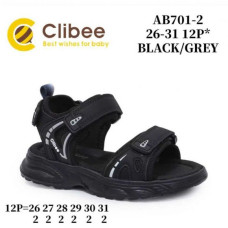 Босоножки Clibee ApL-AB701-2 Black-Grey