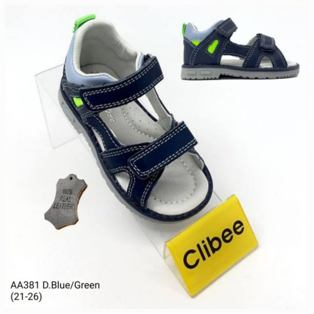 Босоножки Clibee Apa-AA381 d.blue-green
