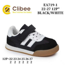 Кроссовки Clibee BA-EA719-1 black-white