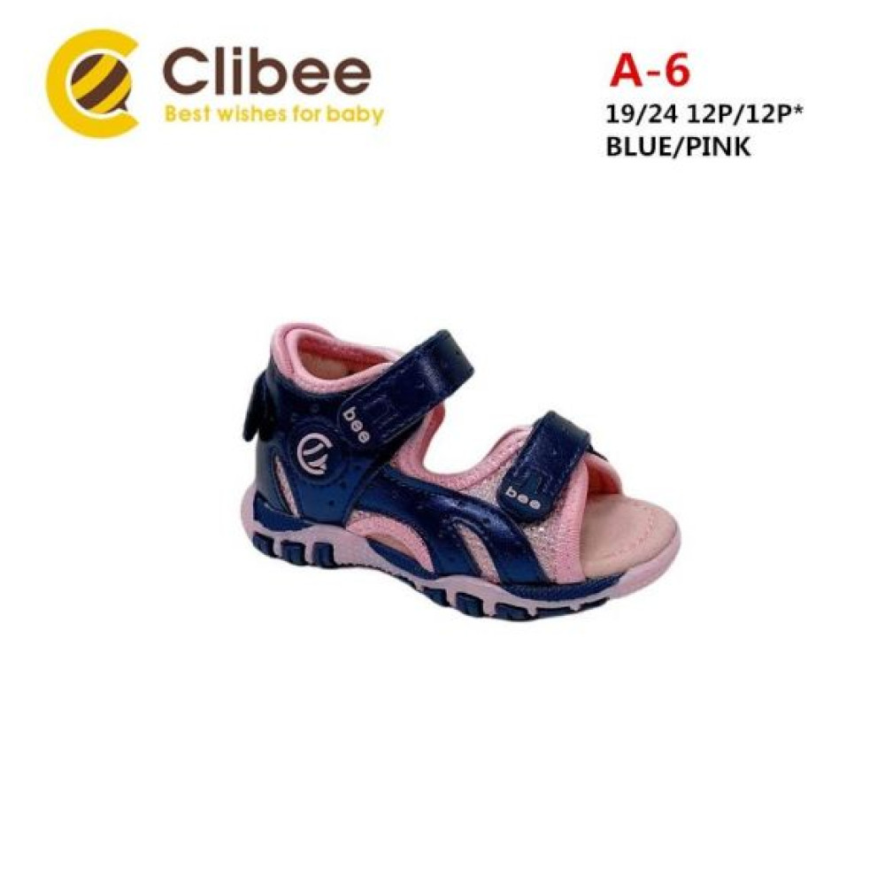 Босоножки Clibee Ap-A6 blue-pink