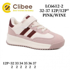Кроссовки Clibee Apa-LC6612-2 pink-wine