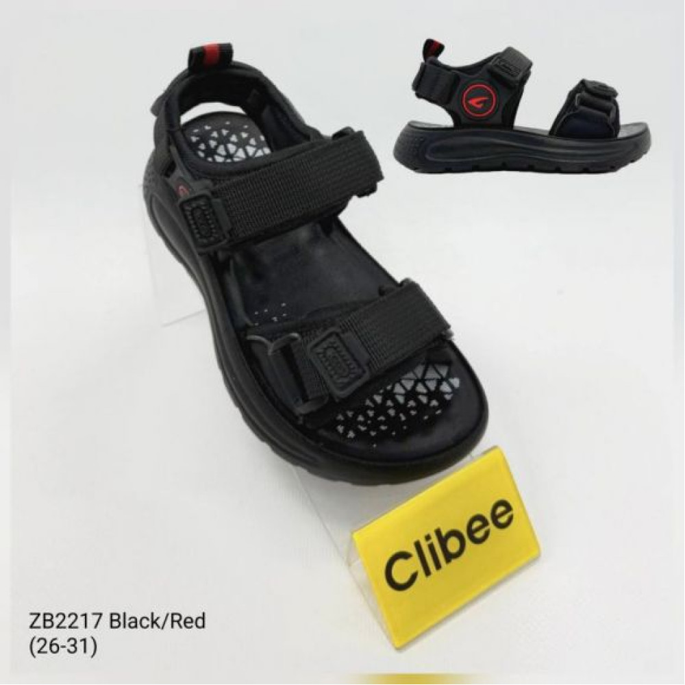 Босоножки Clibee Ap-ZB2217 Black-Red