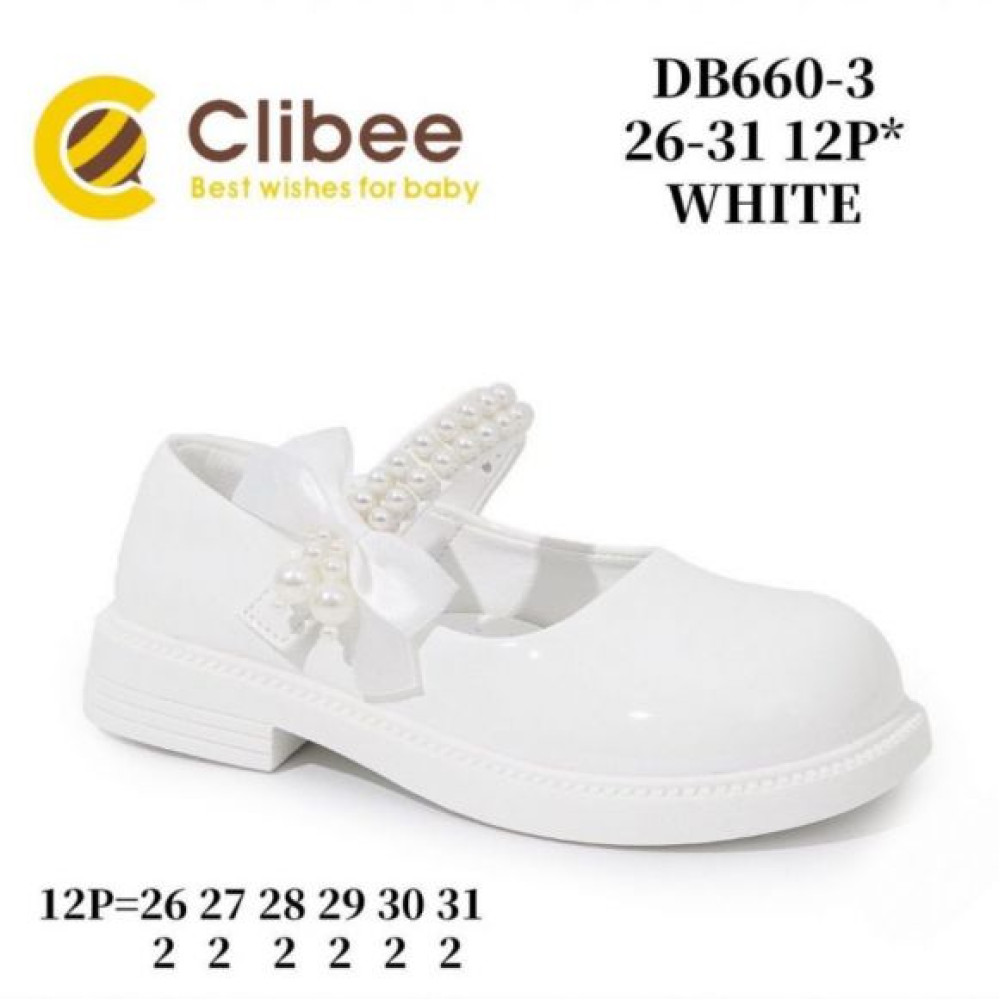 Туфли Clibee BL-DB660-3 white
