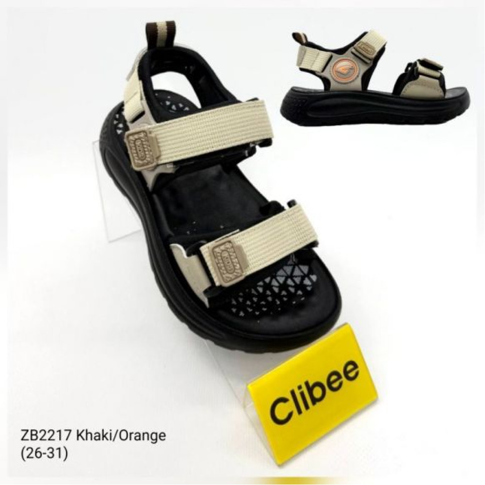 Босоножки Clibee Ap-ZB2217 Khaki-Orang